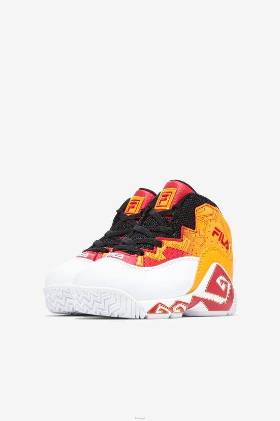 לבן/זהב/אדום FILA פילה פעוט mb לבן/זהב/אדום 68LF2293