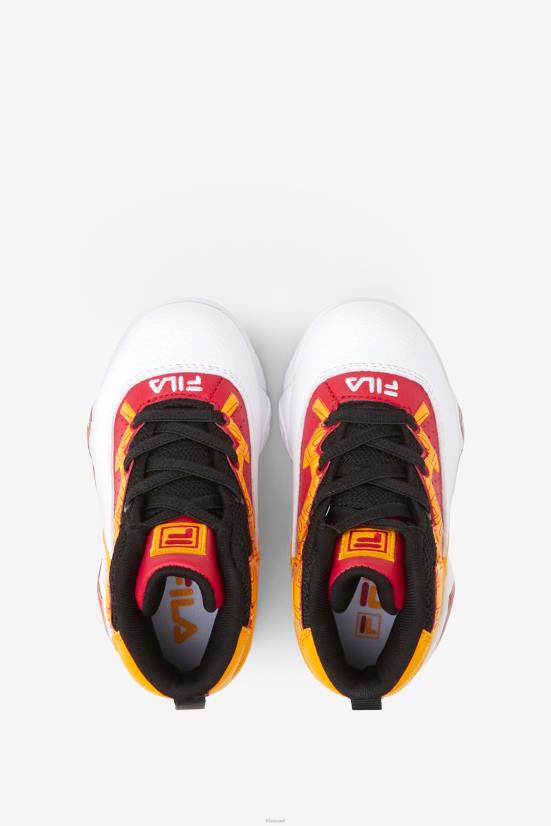 לבן/זהב/אדום FILA פילה פעוט mb לבן/זהב/אדום 68LF2293