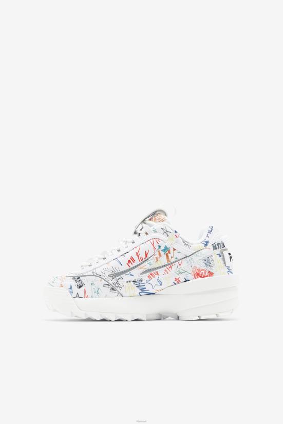 שחור/לבן/רב FILA משבש לילדים קטנים 2 exp שחור/לבן/מולטי פילה 68LF2183