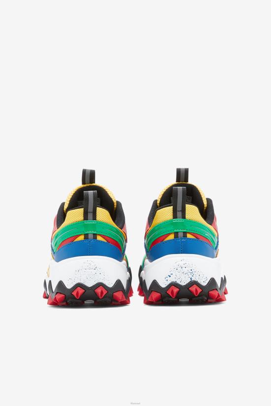 לימון/אדום/כחול אימפריאלי FILA פילה ילדים קטנים אלקטרומונט לימון/אדום/כחול אימפריאלי 68LF2203