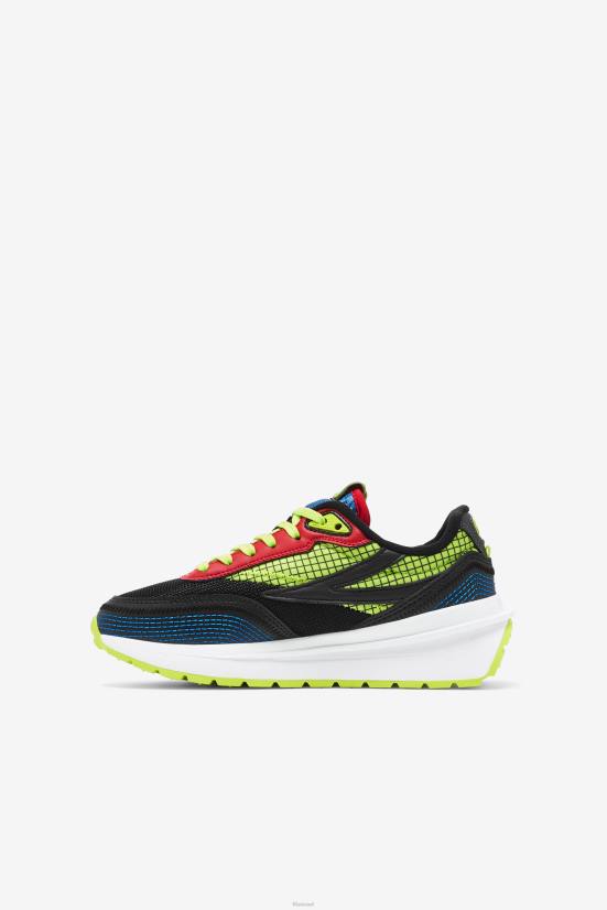 שחור/כחול/אדום FILA רנו פילה לילדים קטנים שחור/כחול/אדום 68LF2282