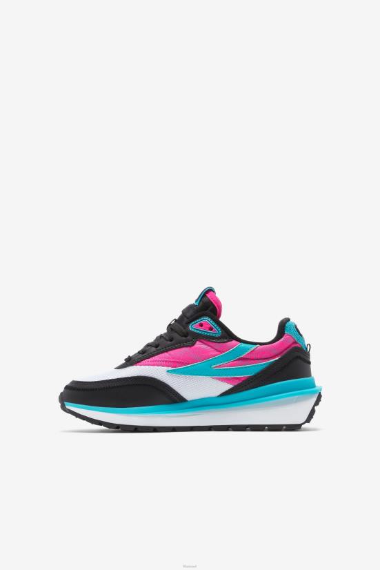 שחור/ורוד גלו/לבן FILA פילה רנו שחור/ורוד/לבן של רנו לילדים 68LF2285