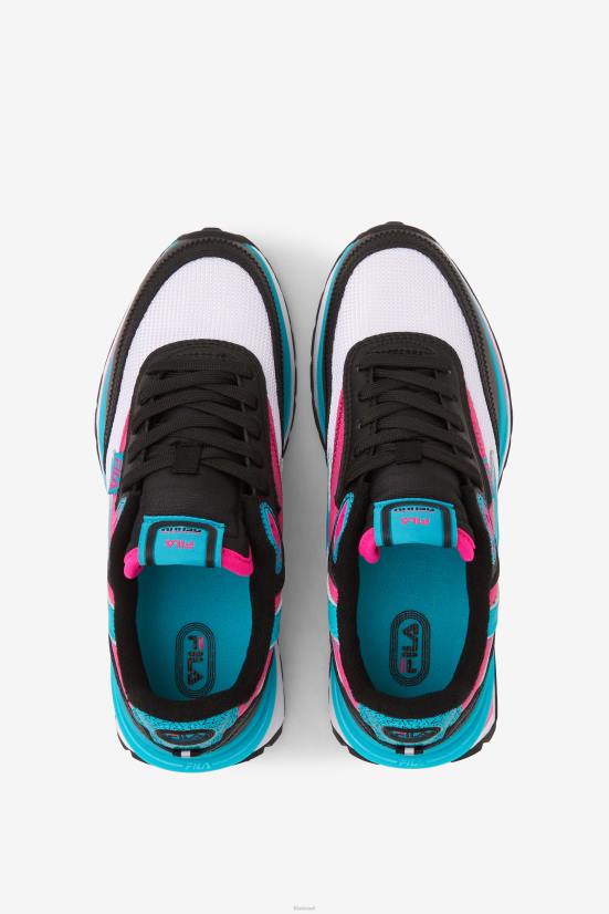 שחור/ורוד גלו/לבן FILA פילה רנו שחור/ורוד/לבן של רנו לילדים 68LF2285