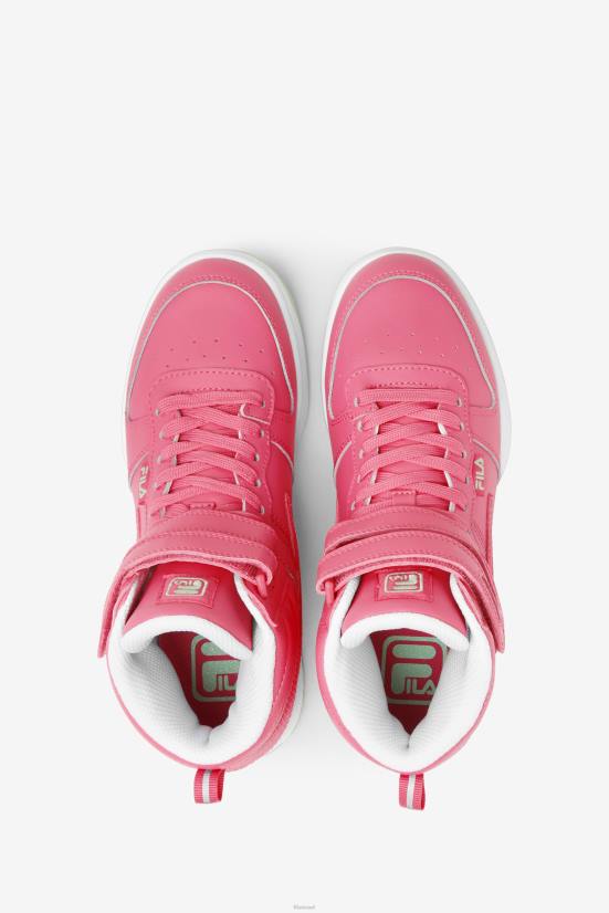 מסטיק/לבן FILA F-14 של פילה מסטיק/לבנים קטנים לילדים 68LF2206