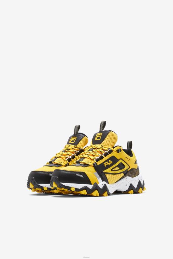 לימון/שחור/לבן FILA Oakmont tr fila לימון לילדים קטנים/שחור/לבן 68LF2264