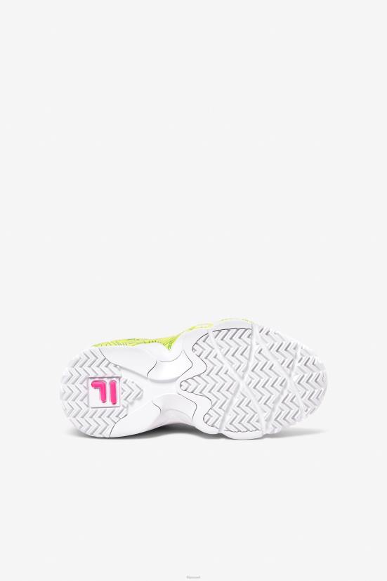 ורוד/אגרוף ליים/לבן FILA fila little children's mb ליל הליכה ורוד/ליים פונץ'/לבן 68LF2251