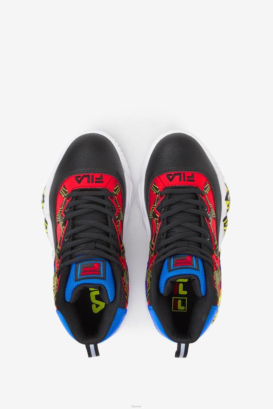 שחור/כחול/אדום FILA שחור/כחול/אדום פילה ילדים קטנים mb 68LF2235