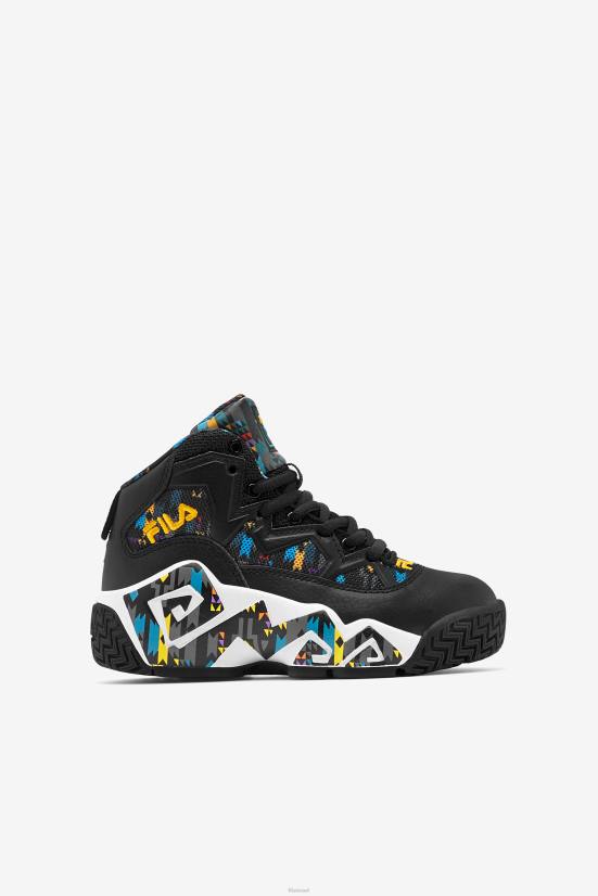 באג שחור/יוני/זעפרן FILA mb black/june bug/סתוונית פילה לילדים קטנים 68LF2243