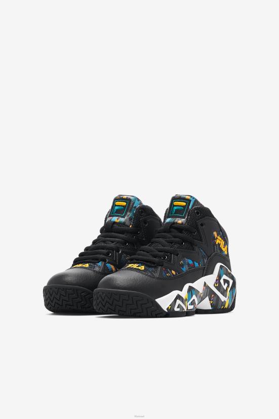 באג שחור/יוני/זעפרן FILA mb black/june bug/סתוונית פילה לילדים קטנים 68LF2243