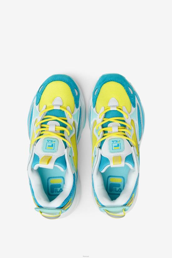 סילאן/כחול/כחול FILA ילדים קטנים ray tracer apex celandine/כחול/כחול פילה 68LF2273