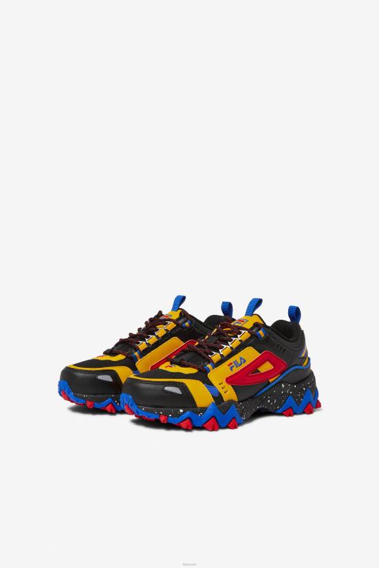 שחור/זהב/אדום FILA פילה אואקמונט tr שחור/זהב/אדום לילדים קטנים 68LF2267