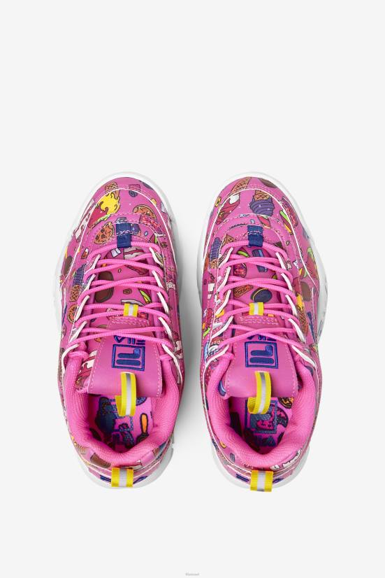 שזיף סוכר/סגול/לימון FILA משבש לילדים גדולים 2 פרמיום סוכר שזיף/סגול/פילה לימון 68LF2063