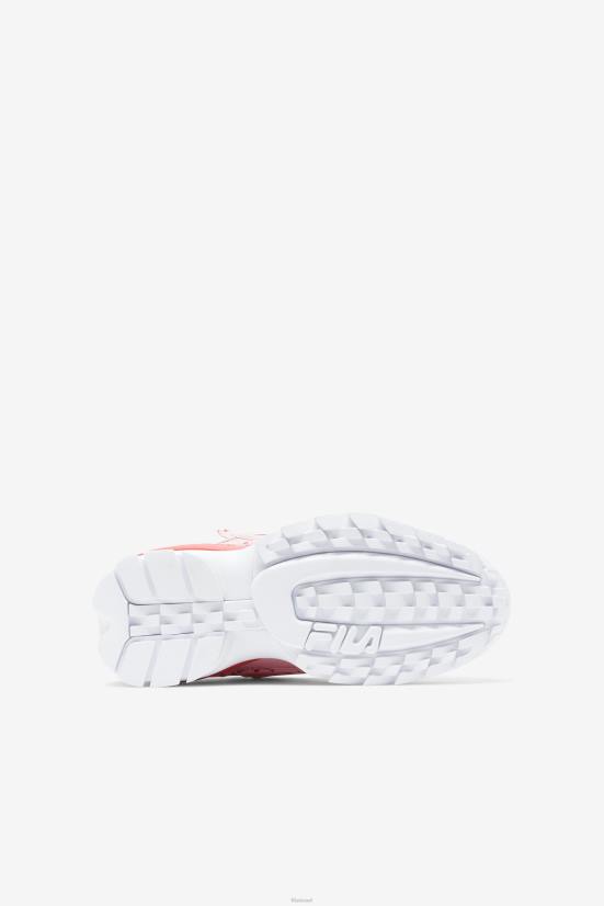 סומק ורוד/קורל/לבן FILA פילה ורוד/סומק קורל/לבן משבש ילדים גדולים 2 exp 68LF2056