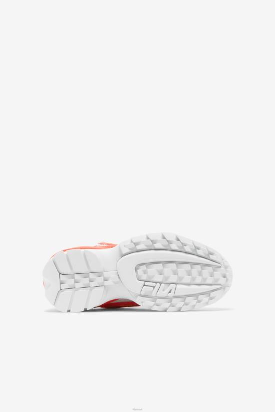 לבן/אלמוג לוהט/צהוב FILA משבש לילדים גדולים 2 exp fila לבן/אלמוג לוהט/צהוב 68LF2054