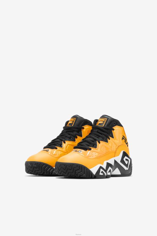 לימון/לבן/שחור FILA לימון/לבן/שחור ילדים גדולים הליכה לילה פילה 68LF2130