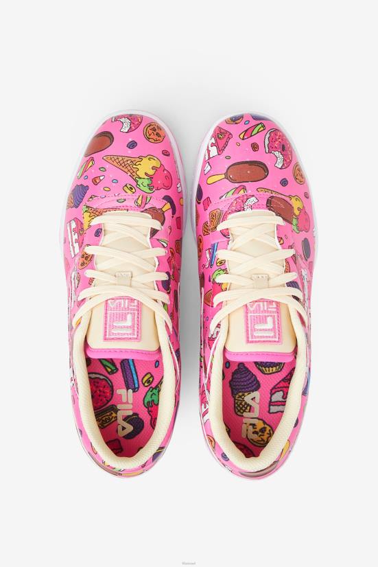 שזיף סוכר/סגול/לימון FILA סוכר שזיף/סגול/לימון פילה כושר מקורי לילדים גדולים 68LF2151