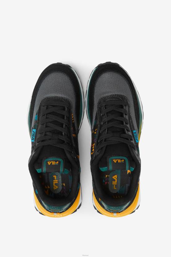באג שחור/יוני/זעפרן FILA ילדים גדולים רנו פילה שחור/ג'וני באג/זעפרן 68LF2168