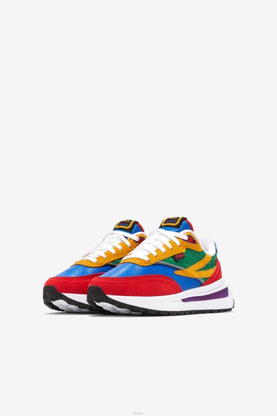 כחול/אדום/אמזון FILA כחול/אדום/אמזון רנו פרימיום פילה לילדים גדולים 68LF2172