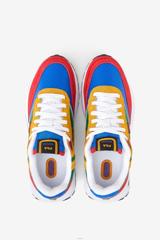 כחול/אדום/אמזון FILA כחול/אדום/אמזון רנו פרימיום פילה לילדים גדולים 68LF2172