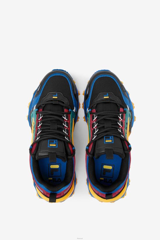 שחור/ריו אדום/כחול אימפריאלי FILA שחור/ריו אדום/כחול אימפריאלי לילדים גדולים Oakmont tr fila 68LF2136
