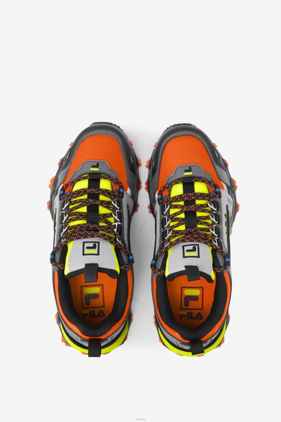 כתום/שחור/בטיחותי FILA ילדים גדולים Oakmont tr fila כתום/שחור/בטיחות 68LF2138