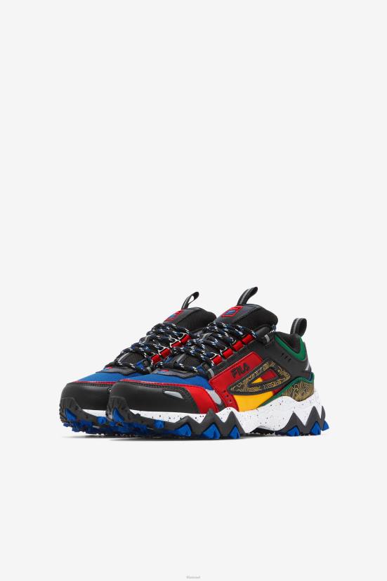 כחול/אדום/אמזון FILA לילדים גדולים Oakmont tr fila כחול/אדום/אמזון 68LF2144