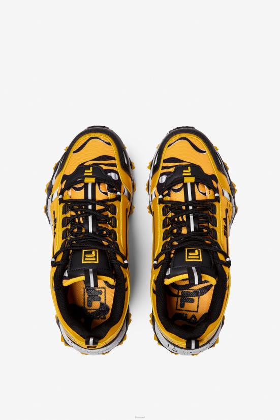 זהב/שחור/גבוהה FILA לילדים גדולים Oakmont tr fila זהב/שחור/גבוה 68LF2150