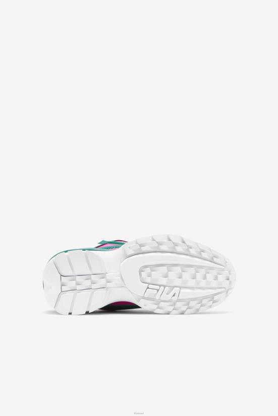 ורוד גלו/ירוק/זהב FILA fila big kids' disruptor 2 exp pink glo/ירוק/זהב 68LF2059