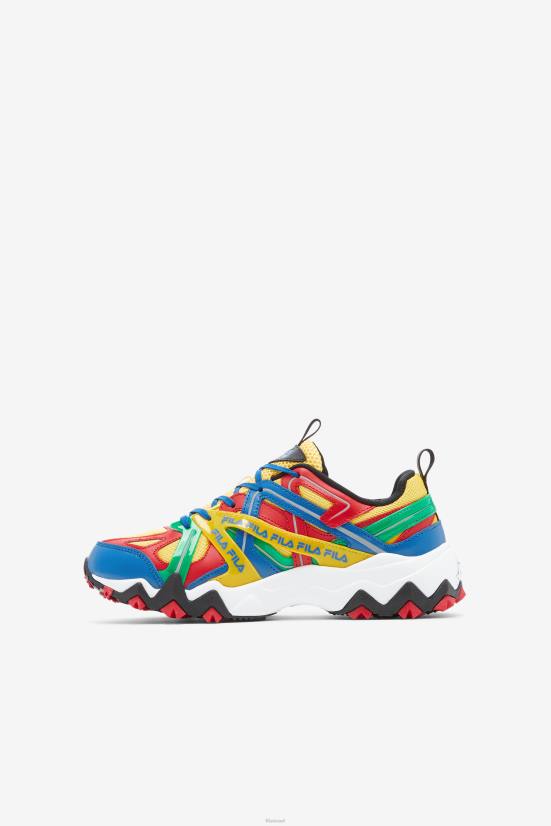 לימון/אדום/כחול אימפריאלי FILA fila big kids electromont לימון/אדום/כחול אימפריאלי 68LF2077