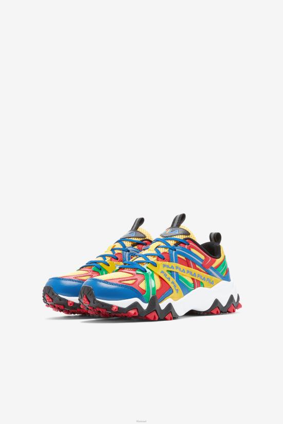 לימון/אדום/כחול אימפריאלי FILA fila big kids electromont לימון/אדום/כחול אימפריאלי 68LF2077