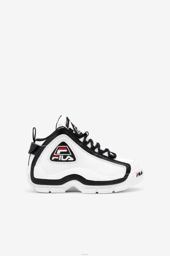 לבן/שחור/אדום FILA לבן/שחור/אדום fila big kids' grant hill 2 68LF2097