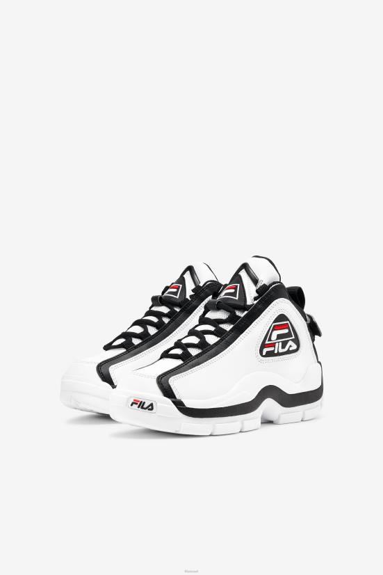 לבן/שחור/אדום FILA לבן/שחור/אדום fila big kids' grant hill 2 68LF2097