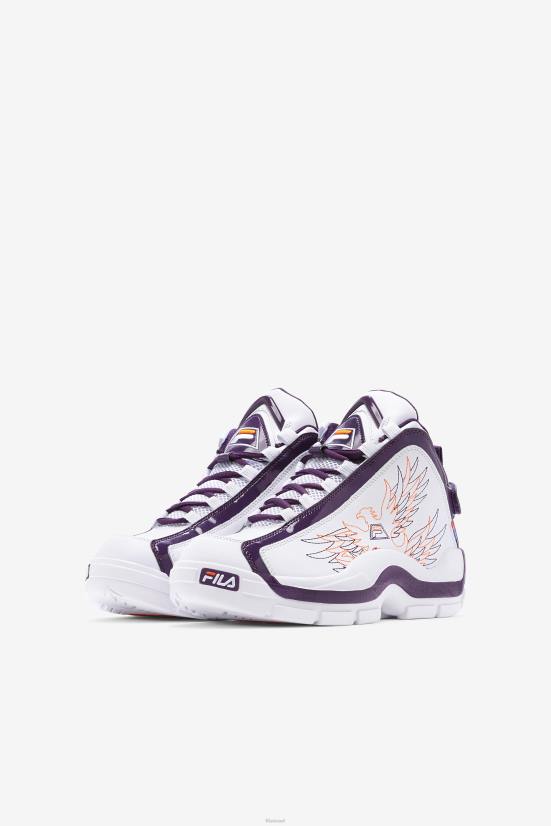 דגל לבן/סגול/כתום FILA דגלון לבן/סגול/כתום fila big kids' grant hill 2 history 68LF2103