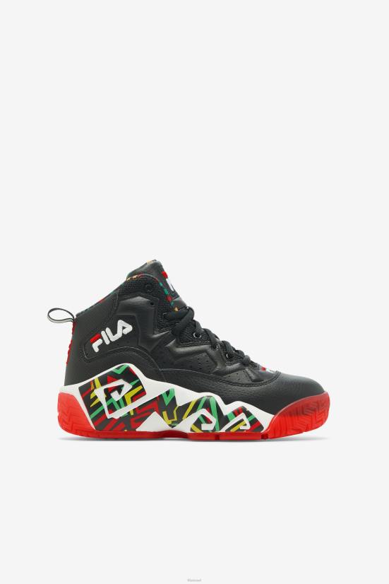שעועית שחורה/ג'לי/לימון FILA fila big kids's mb שחור/ג'לי שעועית/לימון 68LF2113