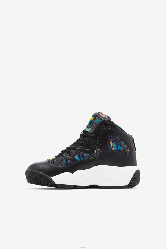 באג שחור/יוני/זעפרן FILA fila black/june bug/saffron big kids'mb 68LF2122