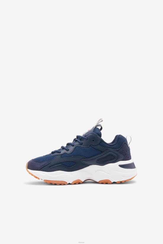 חיל הים/לבן/אדום FILA ילדים גדולים של ray tracer פיילה נייבי/לבנה/אדום 68LF2153