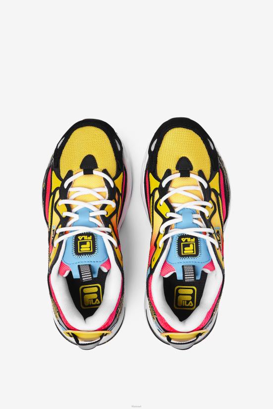 שחור/דיווה ורוד/לבן FILA שחור/דיווה ורוד/לבן ילדים גדולים ray tracer apex fila 68LF2160