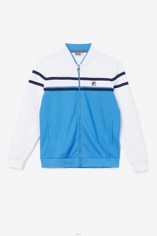Directoire כחול / לבן / Peacoat FILA ז'קט פילה נאסו של directoire כחול/לבן/פול 68LF945