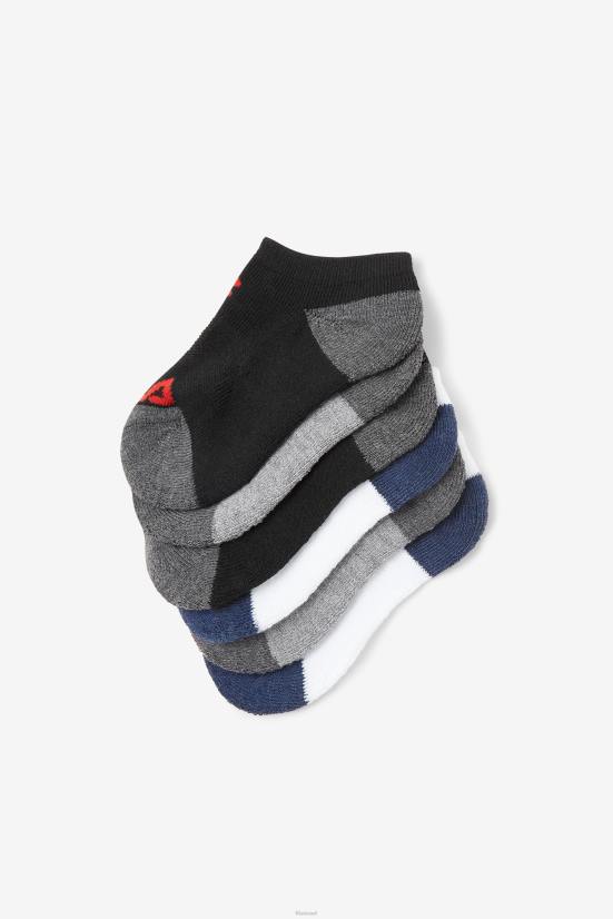 רַב FILA גרב מרופד ללא מראה לילדים 10 חבילות פילה 68LF1068