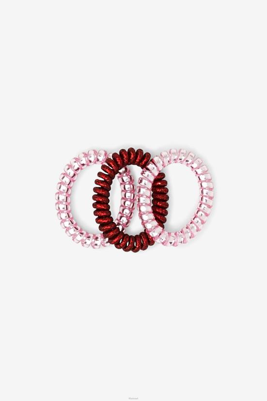 כחול FILA גרב פרחוני ללא הופעה של 10 חבילות ltblue fila 68LF1067