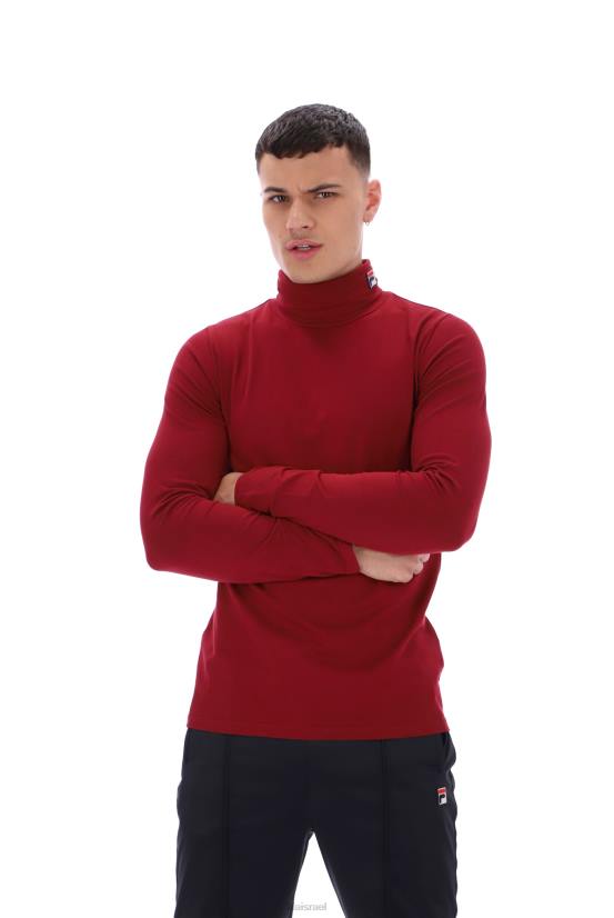 FILA סוודר עם צווארון רול קלאסי 19 פילה 68LF3332