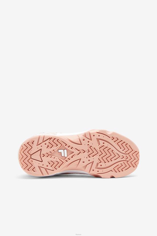 אפרסק/לבן FILA פילה גבעת מענק נשים 1 אפרסק/לבן 68LF1279