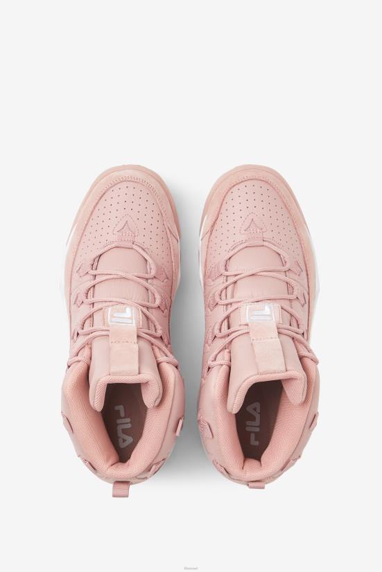 אפרסק/לבן FILA פילה גבעת מענק נשים 1 אפרסק/לבן 68LF1279