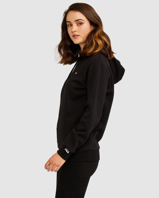 שָׁחוֹר FILA פילה שחור תג יוניסקס 2.0 מכסה המנוע 68LF2632