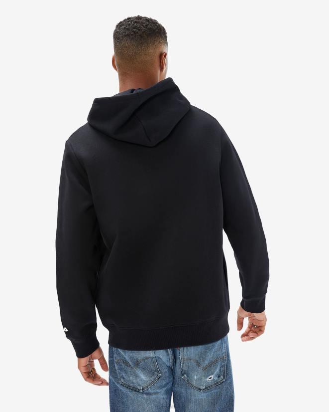 שָׁחוֹר FILA פילה שחור לשני המינים תג 2.0 מכסה מנוע 68LF2644