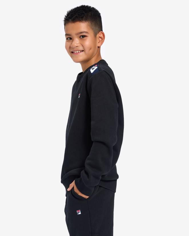 שָׁחוֹר FILA תג ילד 2.0 צוות שחור פילה 68LF3107