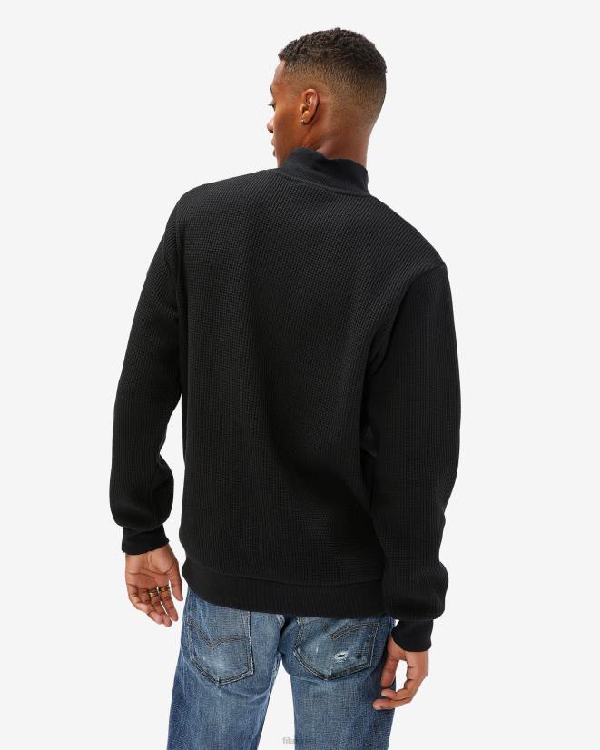 שָׁחוֹר FILA תג גברים שחור 2.0 qtr zip fila 68LF2604