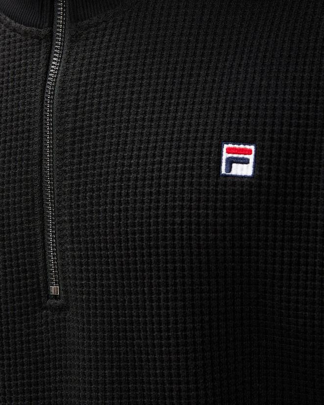 שָׁחוֹר FILA תג גברים שחור 2.0 qtr zip fila 68LF2604
