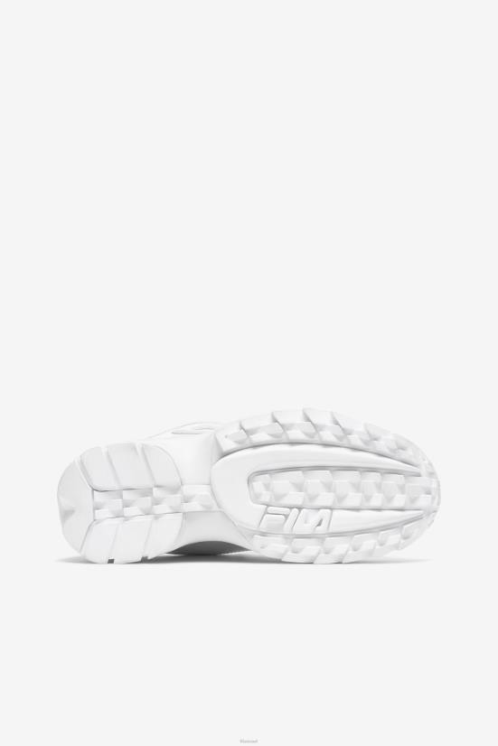 לבן/כהה/אדום FILA משבש נשים לבן/צי/אדום 2 טריז פטנט פילה 68LF1140