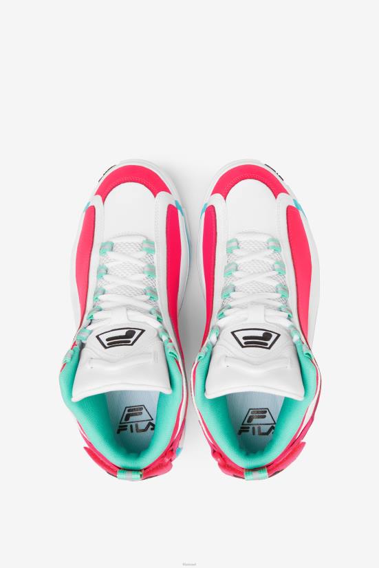 לבן/דיווה ורוד/כחול FILA גבעת מענק לנשים 2 פילה לבן/דיווה ורוד/כחול 68LF1187